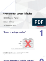 Five Common Power Fallacies