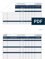 Lista Maestra de Documentos