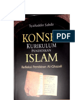 Konsep Kurikulum Pendidikan Islam (Refleksi Pemikiran Al - Ghazali)