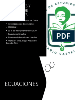 Clase Ecuaciones y SEL PDF