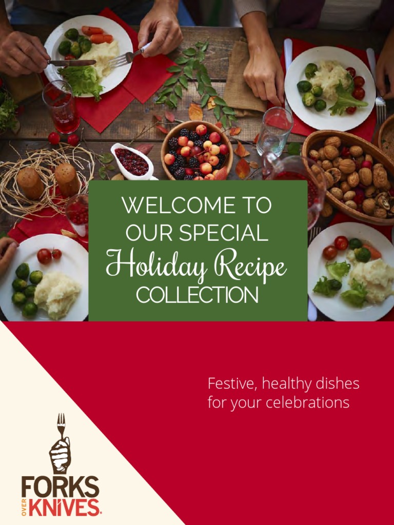 Healthy Holiday Recipe Collection | PDF | Teaspoon | Baking