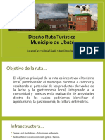 Diseño Ruta Turística Ubaté