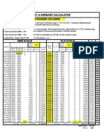 AcqDemo Conversion Calculator - SJM GS12S10 Example | PDF