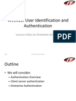 11-User Identification and Authentication