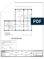 Planta Estructural 1er Nivel PDF