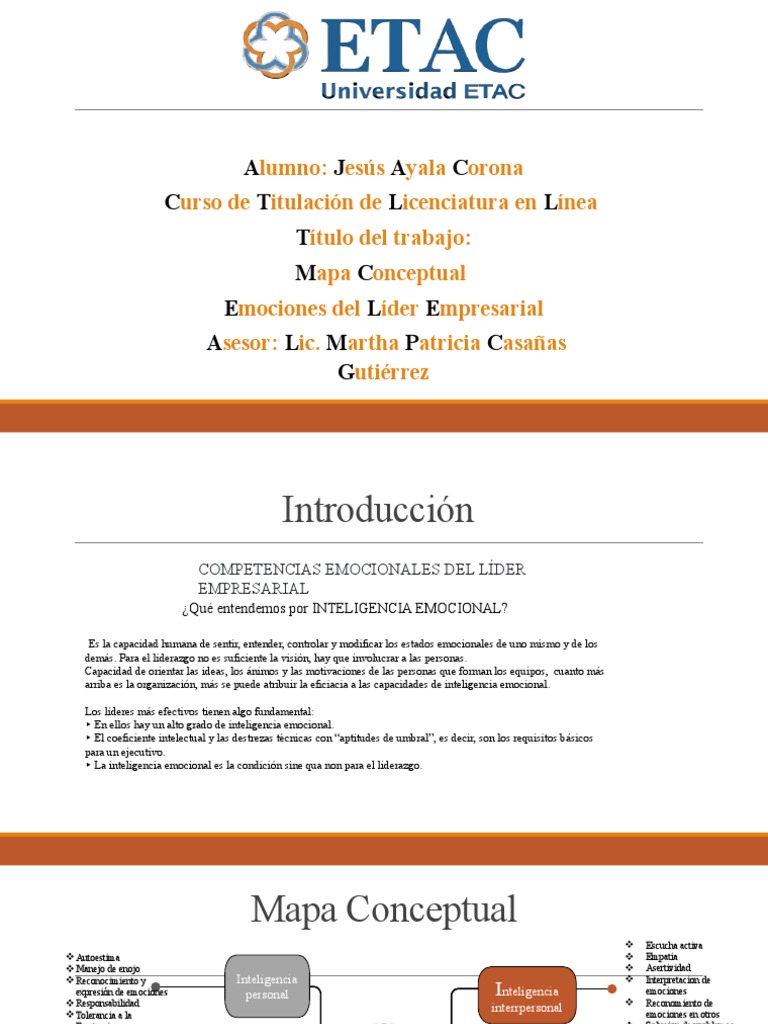 Emociones y Liderazgo Empresarial | PDF | Las emociones | Inteligencia ...