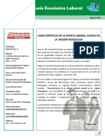 Boletin 02-2018 Características de La Oferta Laboral Juvenil en La Región Moquegua