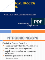 Statistical Process Control: Variable and Attribute Charts
