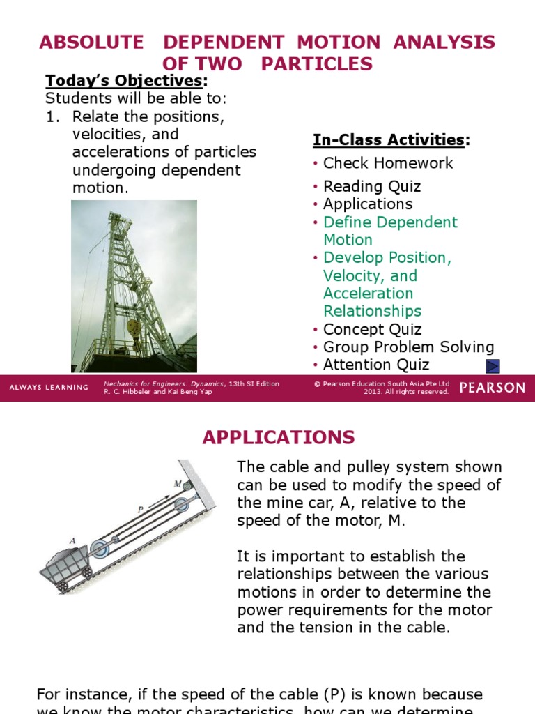 Hibbeler Engineering Mechanics Dynamics 13th - Chapter 12 - 7th Lecture ...