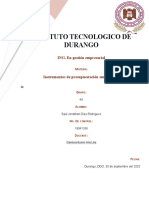 Diagrama de Flujo Presupuesto de Operaciones