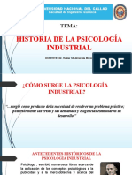 Historia de la Psicología Industrial