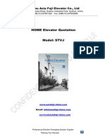 HOME Elevator Quotation Model: STVJ: Suzhou Asia Fuji Elevator Co., LTD