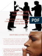 Comunicarea Nonverbală Power Point