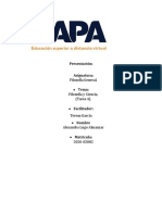 Filosofia General, Tarea IV PDF