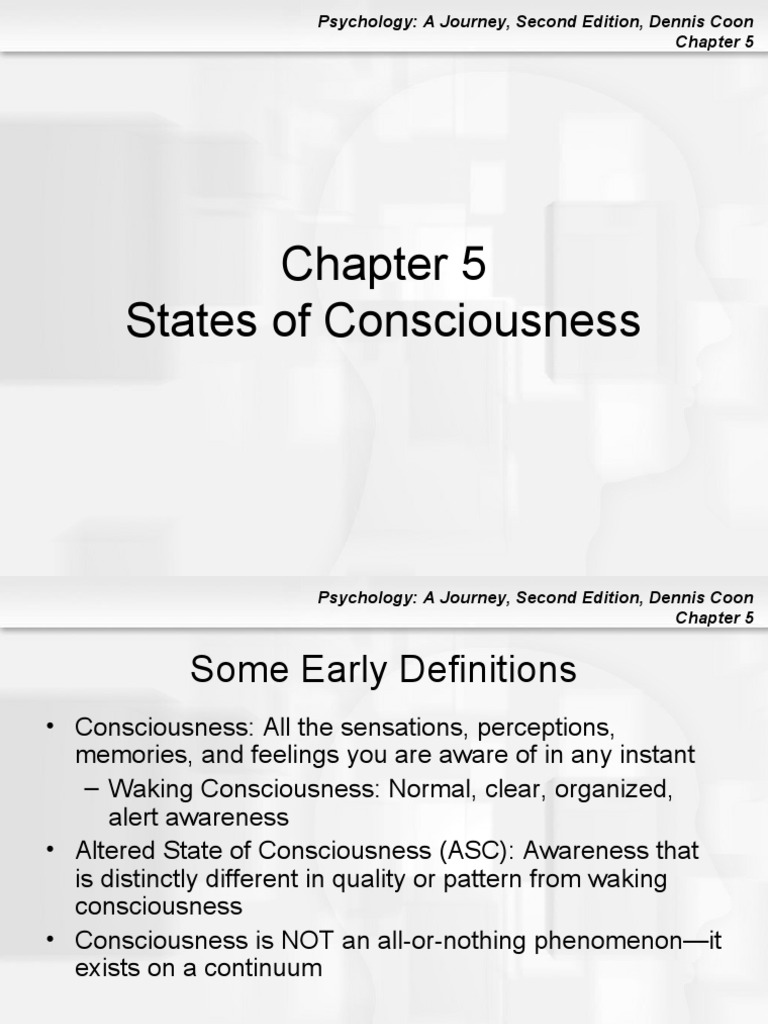 Understanding States of Consciousness | PDF | Rapid Eye Movement Sleep ...