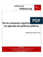 7-Estevez, de Las Anarquìas Organizacionales A Las Agendas de Políticas Públicas PDF