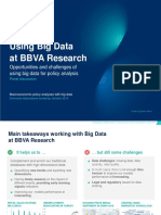 Using Big Data at BBVA Research