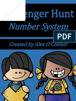 Number System: Scavenger Hunt