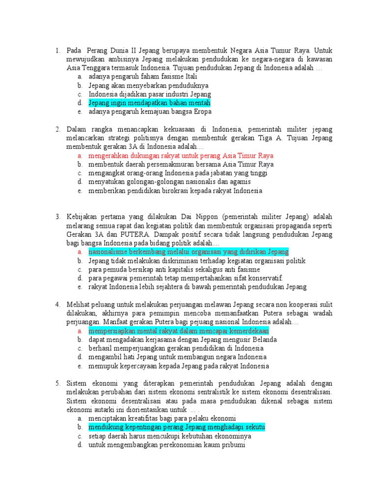 Tujuan Utama Jepang Mengobarkan Perang Pasifik Goreng