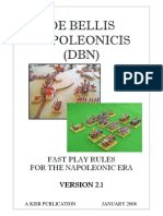 De Bellis Napoleonicis (DBN) : Fast Play Rules For The Napoleonic Era