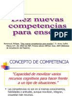 Diez Nuevas Competencias para Enseñar