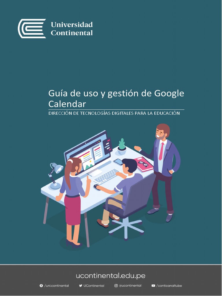 Guía de Uso y Gestión de Google Calendar PDF | PDF | Red mundial ...