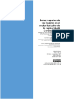 Retos y Aportes de Las Mujeres en El Sector Floricultor de La Región Sibaté Cundinamarca