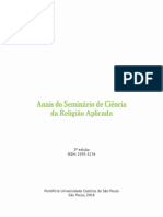 Artigo - Frank Usarski - A Ciência Da Religião Aplicada Como Desafio para A Formação Universitária