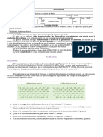 Análisis comparativo de conjuntos de datos de calificaciones y tamaños de plantas