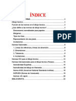 Normas del dibujo técnico