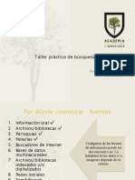 Taller Práctico de Investigación Genealógica