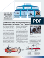 Croll-Reynolds Offers A Complete Selection of Pipeline Desuperheaters For Process, Power Plant and R&D Applications