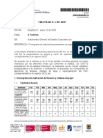 Cronograma de pagos Idu 2020