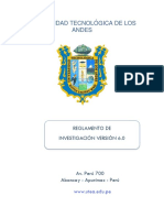 Ab957 Reglamento de Investigación 2019 Versión 6.0 PDF