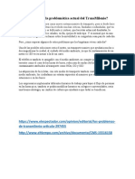 Cómo Enfrentar La Problemática Actual Del TransMilenio