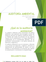 Presentación Auditoria Ambiental