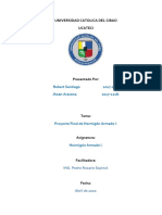 Diseño estructural de edificio de apartamentos de 2 niveles