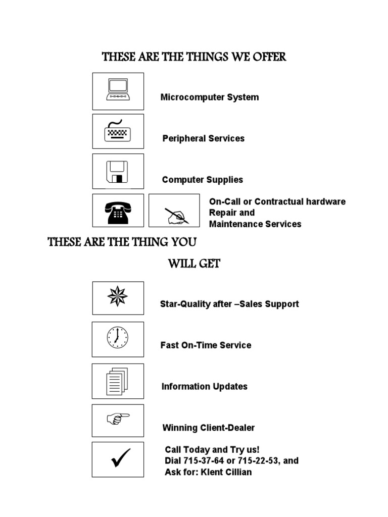 Microcomputer Services & Support Solutions | PDF | Business