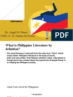 All About Philippine Literature