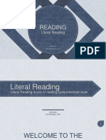 Literal Reading: Hilman Bee Hilman@uinbanten - Ac.id