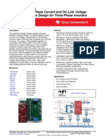 High-Bandwidth Phase Current and DC-Link Voltage Sensing Reference Design for Three-Phase Inverters tidudk0a.pdf