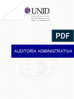 AUDITORÍA ADMINISTRATIVA