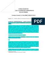 Caso de Concejal y Contrato de Transporte