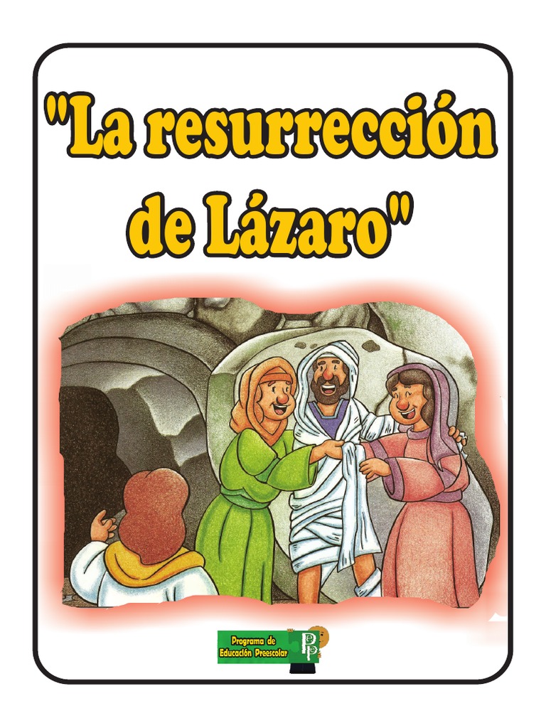 Resurrección De Lázaro Para Niños Pdf 