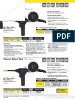 Tweco Spool Gun: Tweco Style Rear Connector 20% Duty Cycle - Mixed Gases