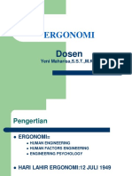 Ergonomi K3 Pertemuan Ke 2 PDF