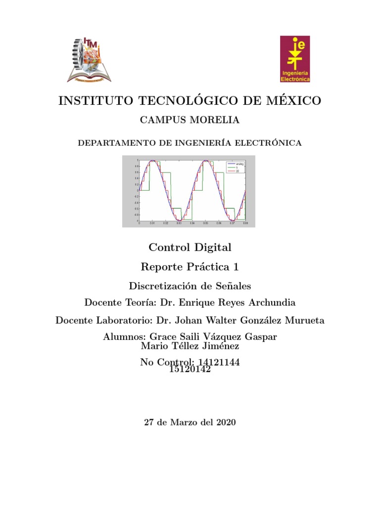 Discretización de Señales con Microcontrolador | PDF | Convertidor ...