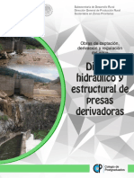 Dise o Hidr Ulico y Estructural de Presas Derivadoras PDF