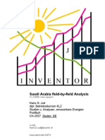 Saudi Arabia Field-By-Field Analysis