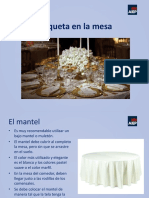 10 Montaje Mesa Protocolar, Etiqueta y Servicio PDF